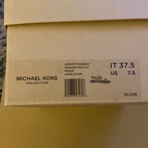 Lafayette Metallic Snake Silver